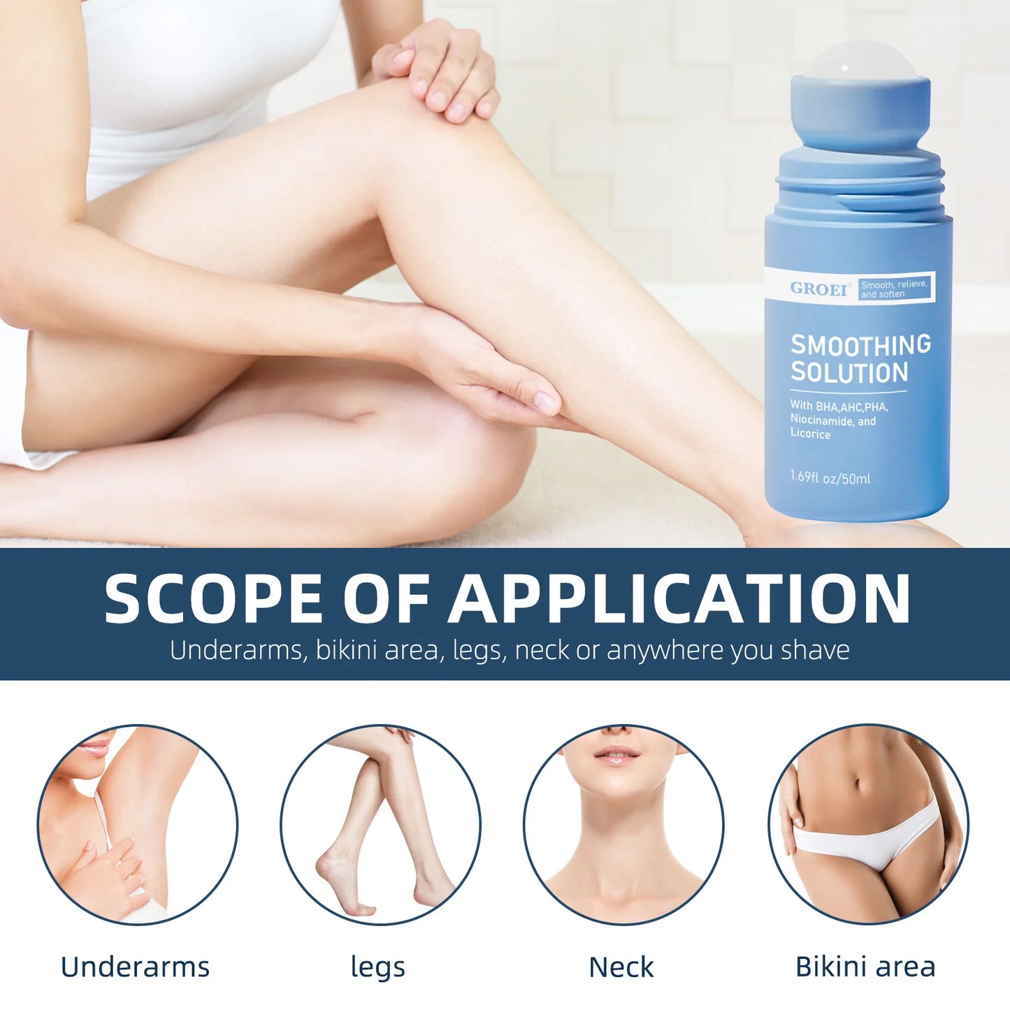 Vovexa™ Smoothing Solution for Ingrown Hair